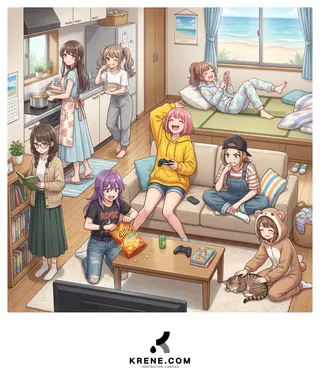 美好假期（ai辅助）